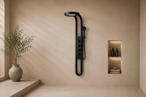 Colonne de douche hydromassante