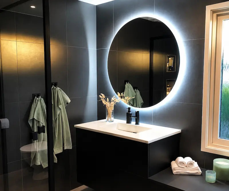 Miroir led