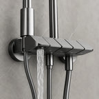 Colonne de Douche Thermostatique Noire — Douchette à Main et écran digital | TURKU