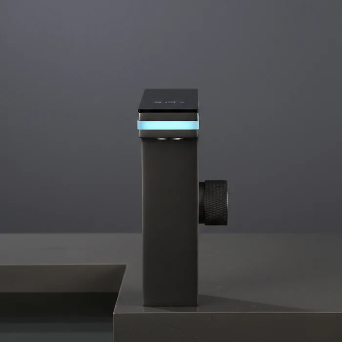 Robinet de Lavabo Thermostatique LED — Design Minimaliste | KEBNEKAISE