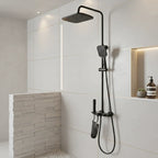 Colonne de Douche Thermostatique Noir Mat avec Douchette à Main | WISMAR