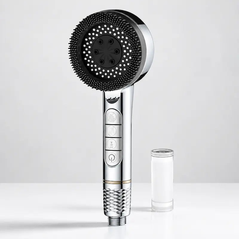 Pommeau de Douche Haute Pression — 4 Modes de Jet | BERAT