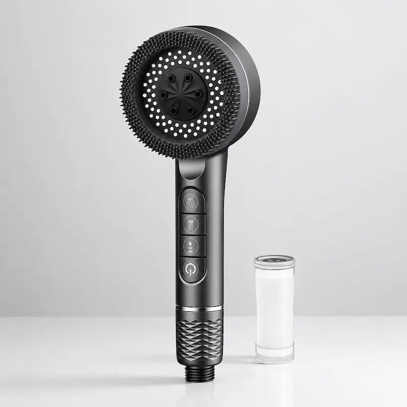 Pommeau de Douche Haute Pression — 4 Modes de Jet | BERAT