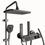 Colonne de Douche Thermostatique Noire — Douchette à Main et écran digital | TURKU