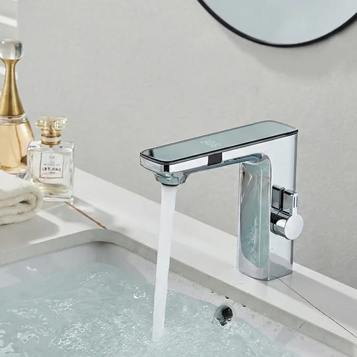 Robinet de Salle de Bain Design Moderne — Finition Inox | VOSS