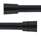 Flexible de Douche PVC Lisse Noir — Souple et Anti-Nœud