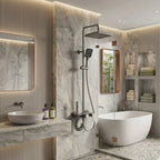 Colonne de Douche Thermostatique — Effet Pluie & Douchette | GOTLAND