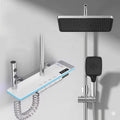 Colonne de Douche Thermostatique Noir — Écran LED, Pluie & Douchette | DALARNA