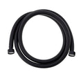 Flexible de Douche PVC Lisse Noir — Souple et Anti-Nœud