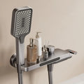 Robinet de Baignoire Thermostatique avec Tablette Intégrée et Douchette | LOFOTEN