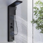 Colonne de Douche Hydromassante LED — Pluie, Cascade & Jets de Massage | TARTU
