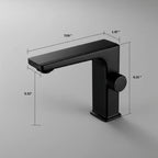 Robinet de Lavabo Thermostatique LED — Design Minimaliste | KEBNEKAISE