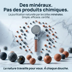 Pommeau de Douche Filtrant et Anticalcaire — Billes Minérales, 3 Modes | ERFURT
