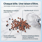 Pommeau de Douche Filtrant et Anticalcaire — Billes Minérales, 3 Modes | ERFURT