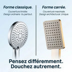 Pommeau de Douche Haute Pression Chromé | MALINES