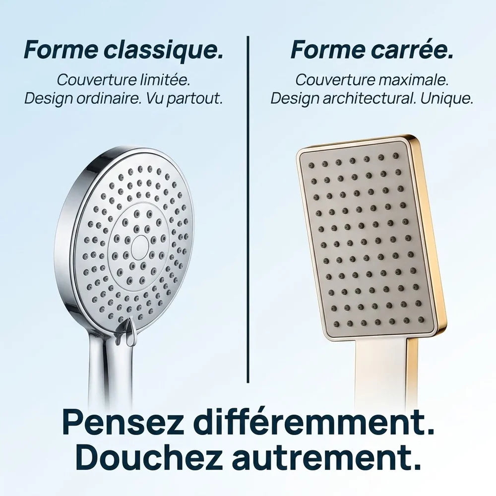 Pommeau de Douche Haute Pression Chromé | MALINES