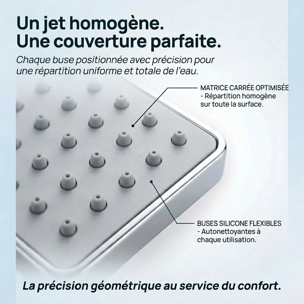 Pommeau de Douche Haute Pression Chromé | MALINES