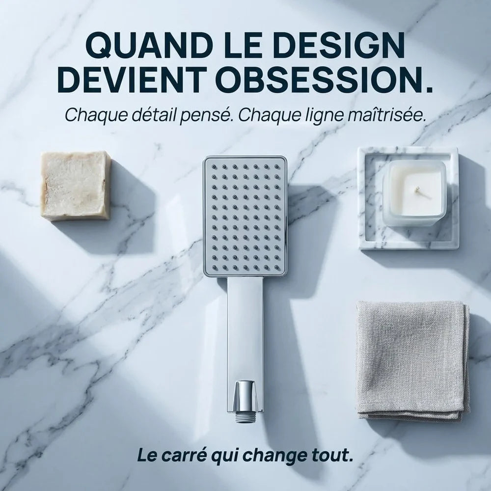 Pommeau de Douche Haute Pression Chromé | MALINES