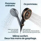 Pommeau de Douche Haute Pression et Économique — 3 Modes de Jet | LINZ