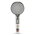 Pommeau de Douche Filtrant, Économique et Anti Calcaire — 5 Modes, Billes Minérales  | ERFURT