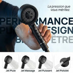 Pommeau de Douche Haute Pression — 4 Modes de Jet | BERAT